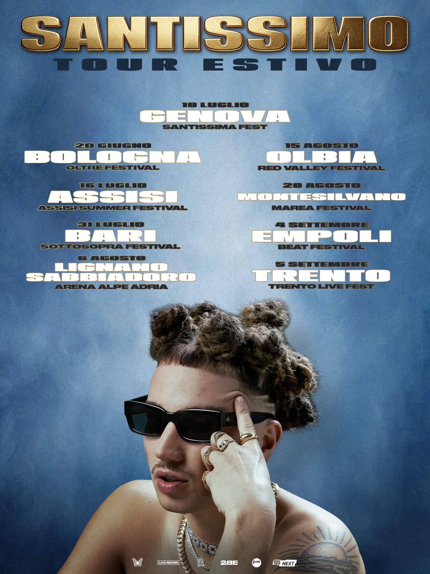 Sayf Santissimo Tour Poster 2026